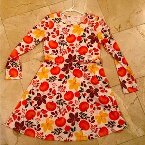 Girls Fall skater dress in size large.
